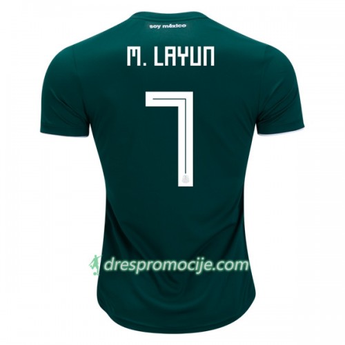 Meksiko Dres M.Layun 7 Domaći Svjetsko prvenstvo 2018 Meksiko Dres M.Layun 7 Domaći Svjetsko prvenstvo 2018
